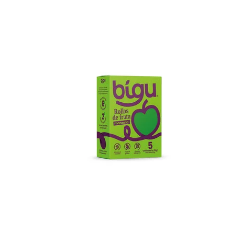 ROLLOS DE MANZANA YICO  125 grs - BIGU