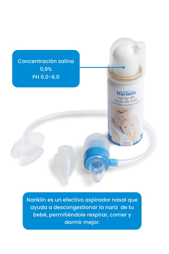 PACK ASPIRADOR NASAL  Y SPRAY  NARIKLIN