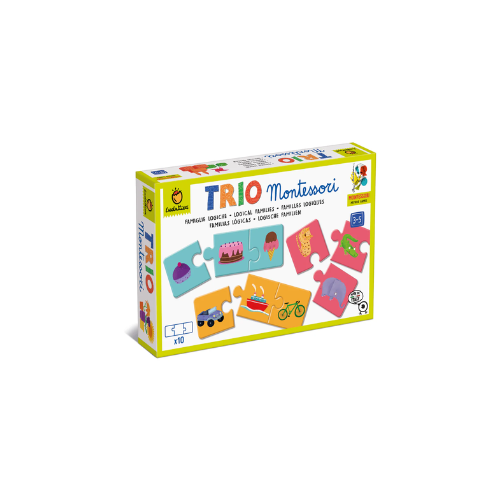 TRIO MONTESSORI FAMILIA LÓGICAS - LUDATTICA