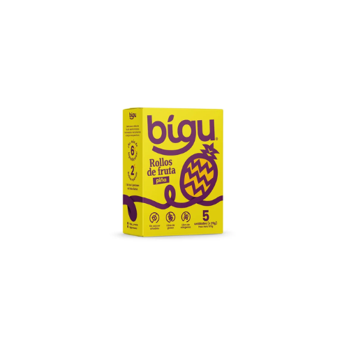 ROLLOS DE PIÑA 125 GR - BIGU