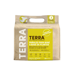 PAÑALES BIODEGRADABLES DESECHABLES M -TERRA