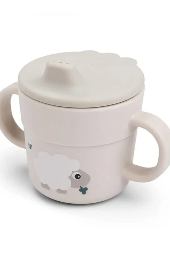 VASO CON BOQUILLA FOODIE TINY FARM  ARENA  DONE BY DEER