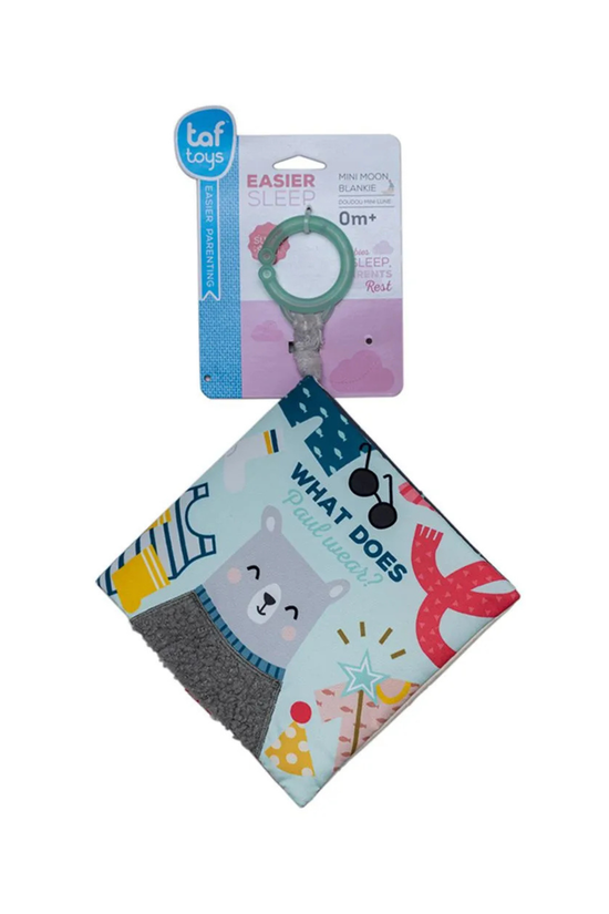 Libro Sensorial de Tela +6m Taf Toy