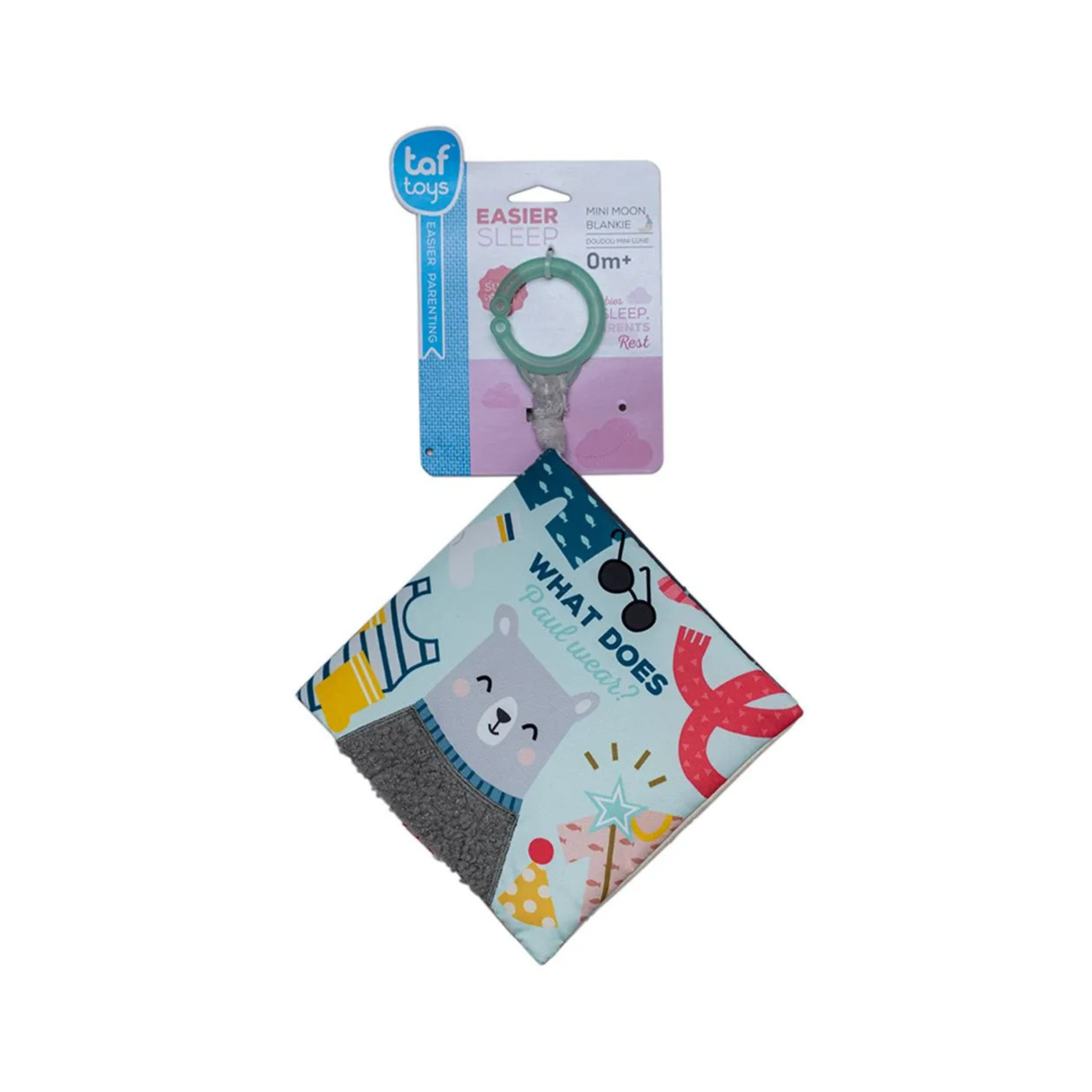 Libro Sensorial de Tela +6m Taf Toy