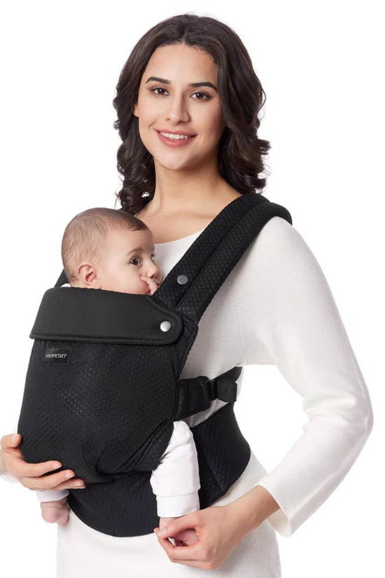 Portabebé PureHug Negro Momcozy 3-24M