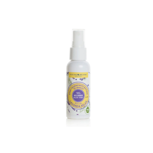 HIGINIZANTE DE MANOS  LAVANDA 50 ML - NATUREL ORGANIC