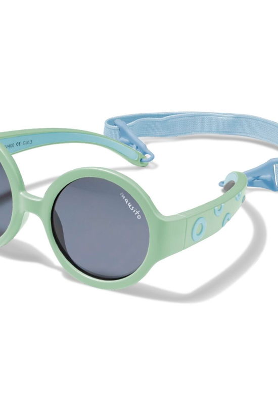 LENTES DE SOL PARA BEBÉS  THE HIPPIE  6 A 24 MESES MENTA MAUSITO