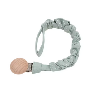 PORTACHUPETE PUNTITOS VERDE PASTEL - BE HAPPY BE GREEN