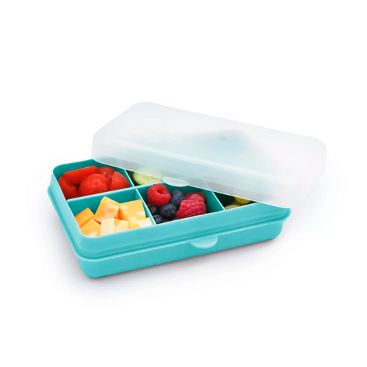 CAJA CONTENEDORES MINI PARA SNACK AZUL - MELII