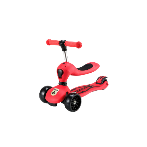 SCOOTER PARA NIÑOS 3 en 1  ROJO - BALIA