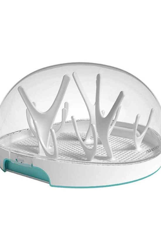 Esterilizador de Vapor para Microondas Nanobebé Turquesa