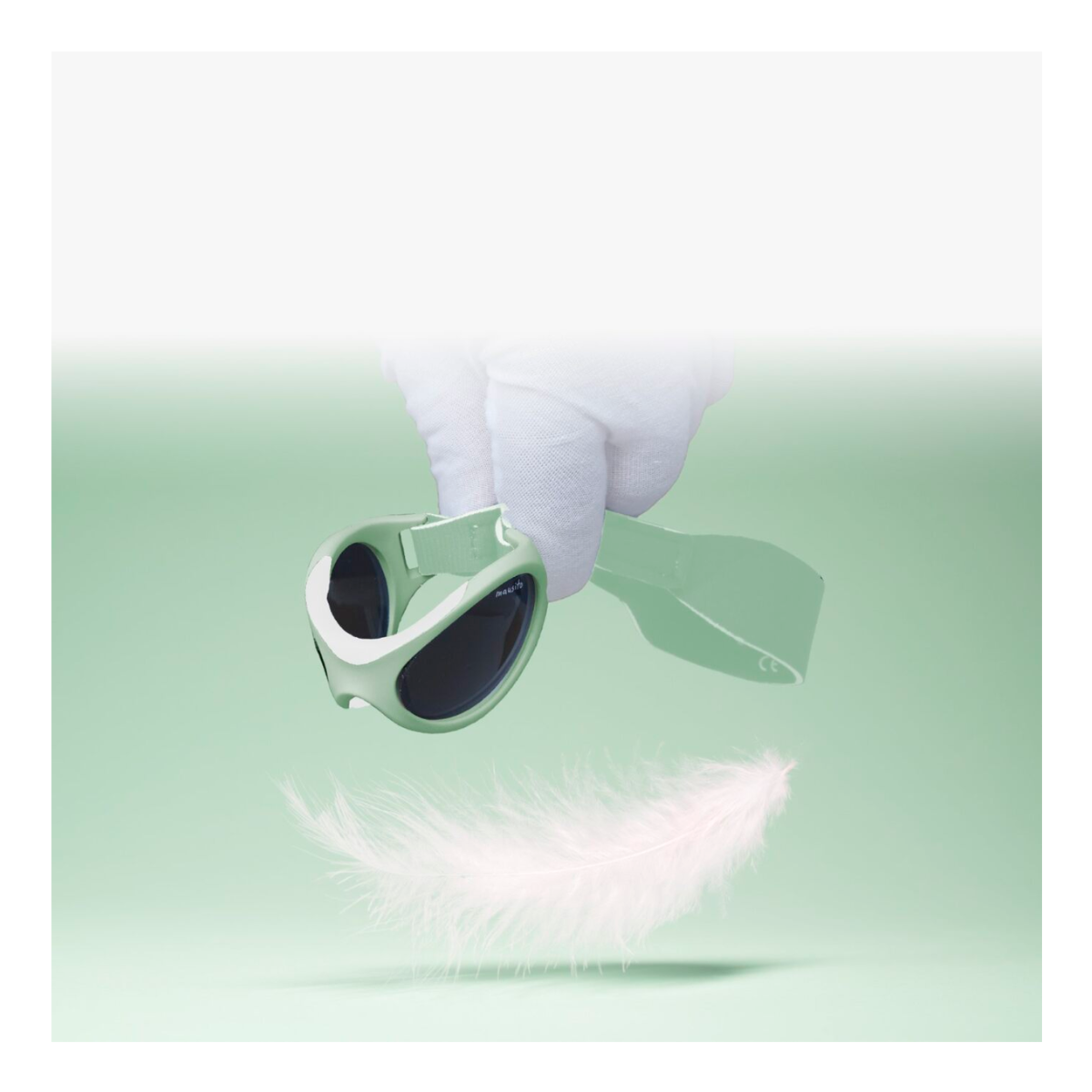 LENTES DE SOL PARA BEBÉS  BABY SURFER  0 A 18 MESES MENTA - MAUSITO