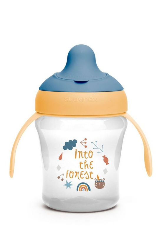 TAZA APRENDIZAJE FOREST AMARILLO 200 ML- SUAVINEX