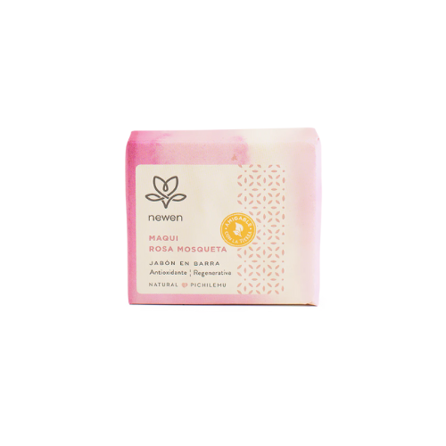 JABÓN NATURAL MAQUI ROSA MOSQUETA100 GM -NEWEN