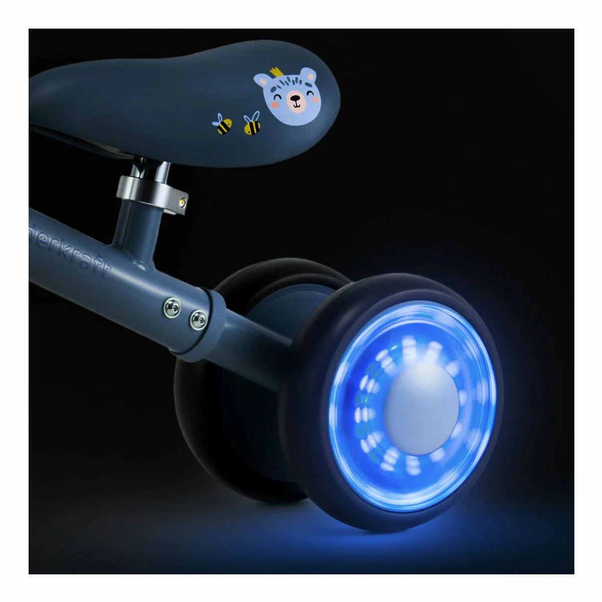 Triciclo de Balance Kinderkraft CUTIE FLASH Celeste