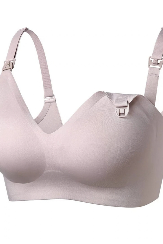 Sostén de Lactancia Ultra Suave Momcozy Marrón Claro