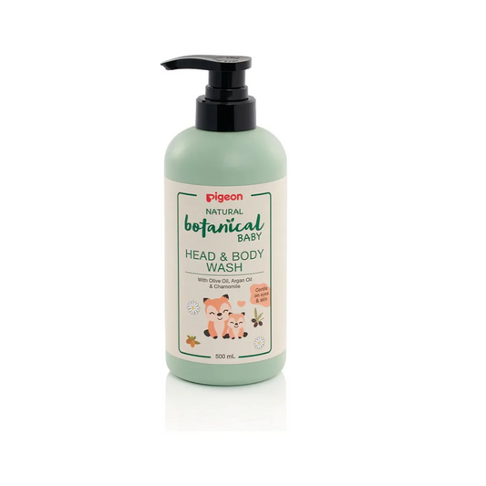 BOTICAL BABY  GEL DE BAÑO Y CHAMPÚ DE BEBÉ 500ml  PIGEON