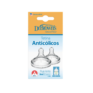 TETINA BOCA ANCHA OPTIONS RECIEN NACIDO 2UN - DR. BROWN'S
