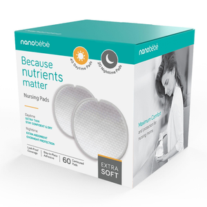 Absorbentes de Lactancia Nanobébé 60 Unidades