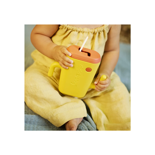 PORTA POUCHES Y CAJITA AMARILLO - DIDOBABY