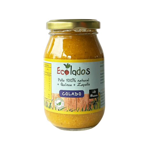 Picado 100% Natural de Pollo Quínoa y Zapallo 200gr Ecolados