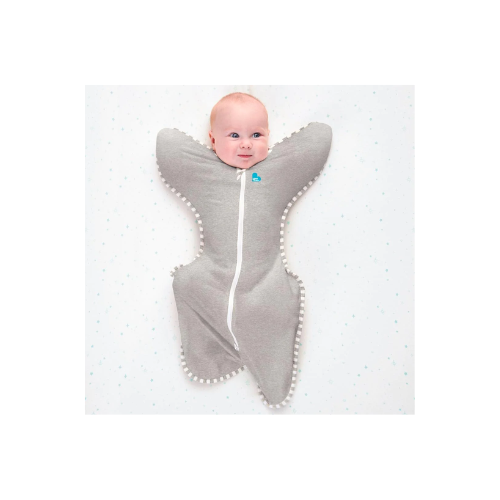 SAQUITO DE DORMIR SWADDLE UP ETAPA 1 TOG 1.0  TALLA M  -GRIS  - LOVE TO DREAM