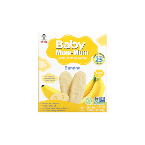 GALLETAS MANZANA PLATANO 50 GR - BABY MUM MUM