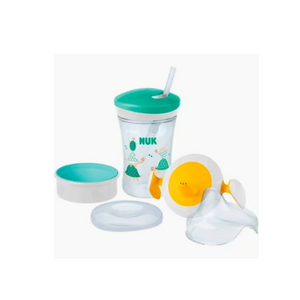 SET DE VASOS EVOLUTION CUP VERDES (6 M+) - NUK