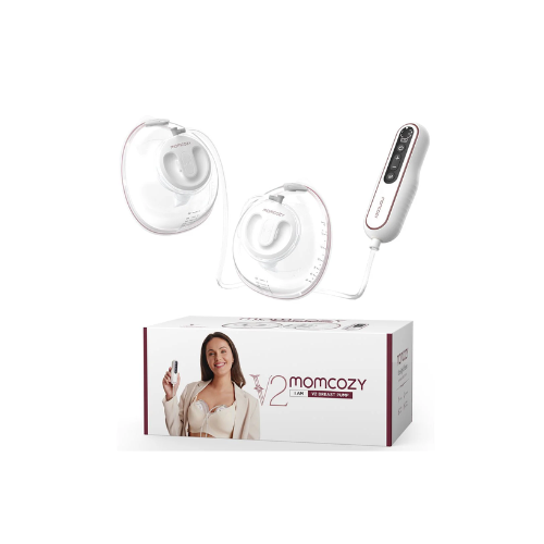 EXTRACTOR DE LECHE MATERNA DOBLE V2 ULTRA LIGERO - MOMCOZY