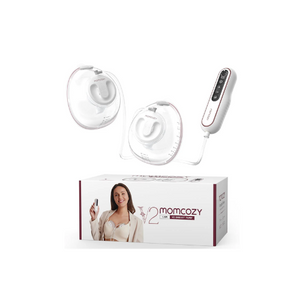 EXTRACTOR DE LECHE MATERNA DOBLE V2 ULTRA LIGERO - MOMCOZY