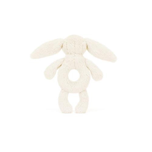 PELUCHE SONAJERO BASHFUL CONEJO CREMA -  JELLYCAT