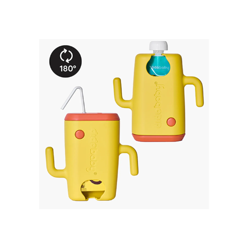 PORTA POUCHES Y CAJITA AMARILLO DIDO BABY