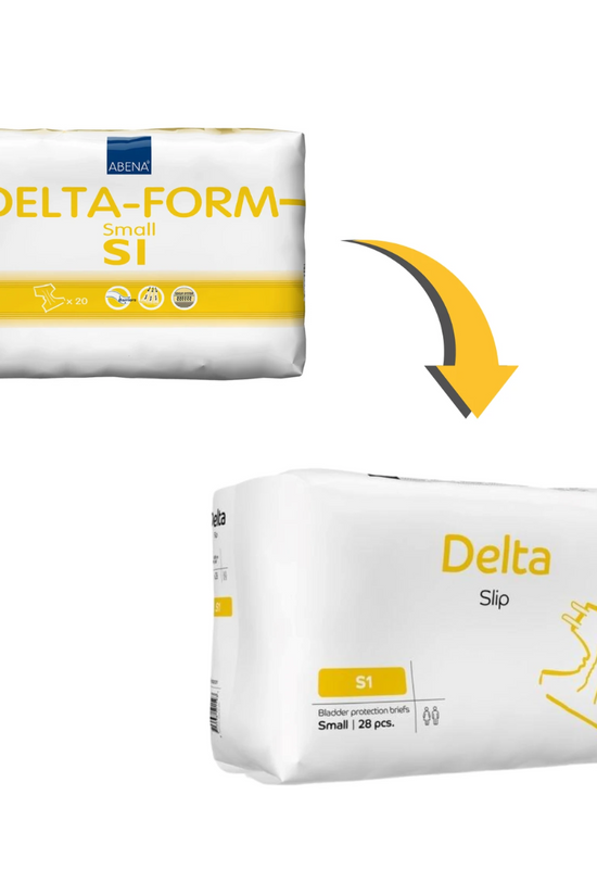 PAÑAL ANATÓMICO DELTA SLIP S1 ABENA 28 U