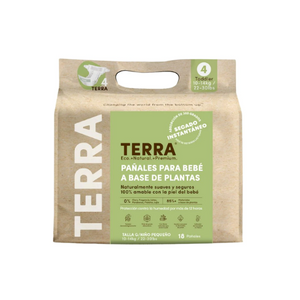 PAÑALES BIODEGRADABLES DESECHABLES G - TERRA