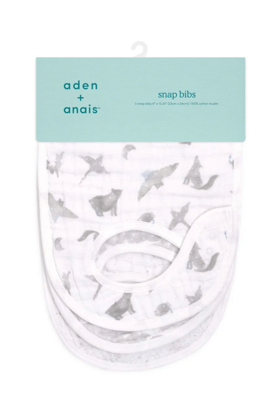 PACK DE 3 DE BABEROS ADEN ANAIS ORGANICO