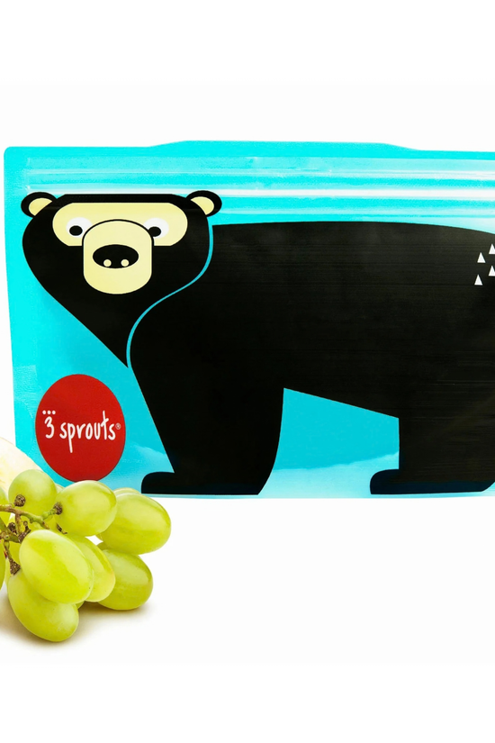 Bolsas Reutilizables 3 Sprouts Para Snack x2 Unidades