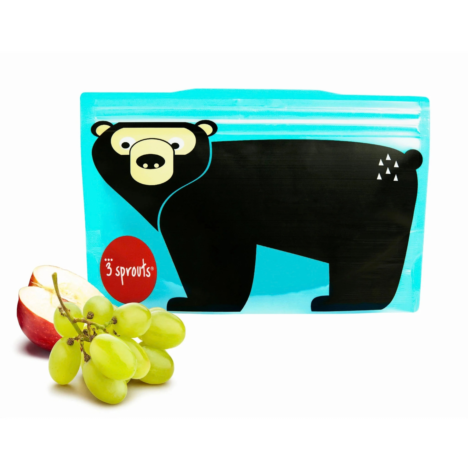Bolsas Reutilizables 3 Sprouts Para Snack x2 Unidades