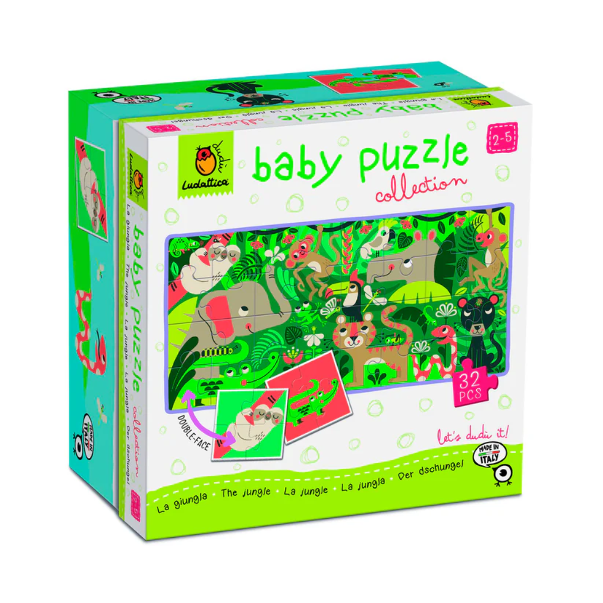 PUZZLE DE COLECCIÓN BEBÉ LA JUNGLA LUDATTICA