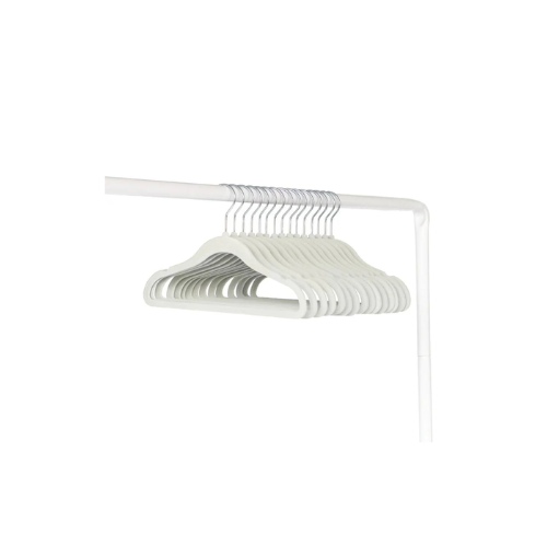 Set de 30 Colgadores Antideslizantes para Ropa de Bebés y Niños 3 Sprouts Crema