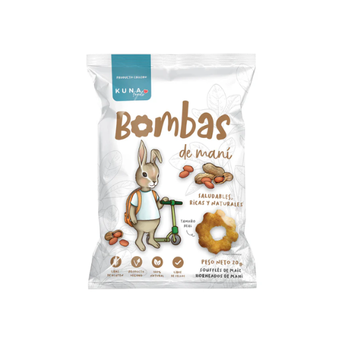 PUFFS BOMBAS MANÍ 20 GR - KUNA
