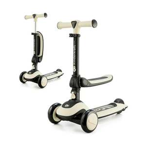 Triciclo Scooter 2 en 1 Kinderkraft HALLEY Stone White