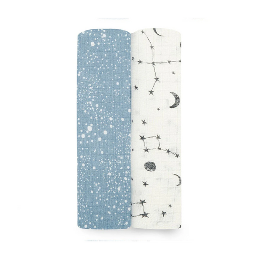 PACK 2 SWADDLE BAMBOO ADEN & ANAIS COSMIC GALAXY