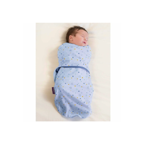 MANTA DE ARRULLO SWADDLE CELESTE - CLEVAMAMA