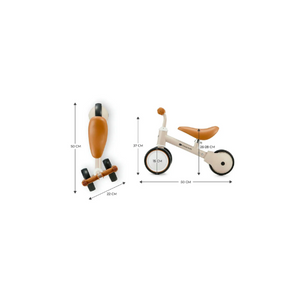 TRICICLO BALANCE CUTIE LIGTH BEIGE  - KINDERKRAFT