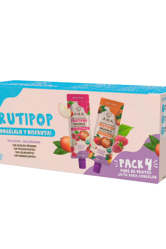 PACK FRUTIPOP ORGANICO 4 U - AMA TIME