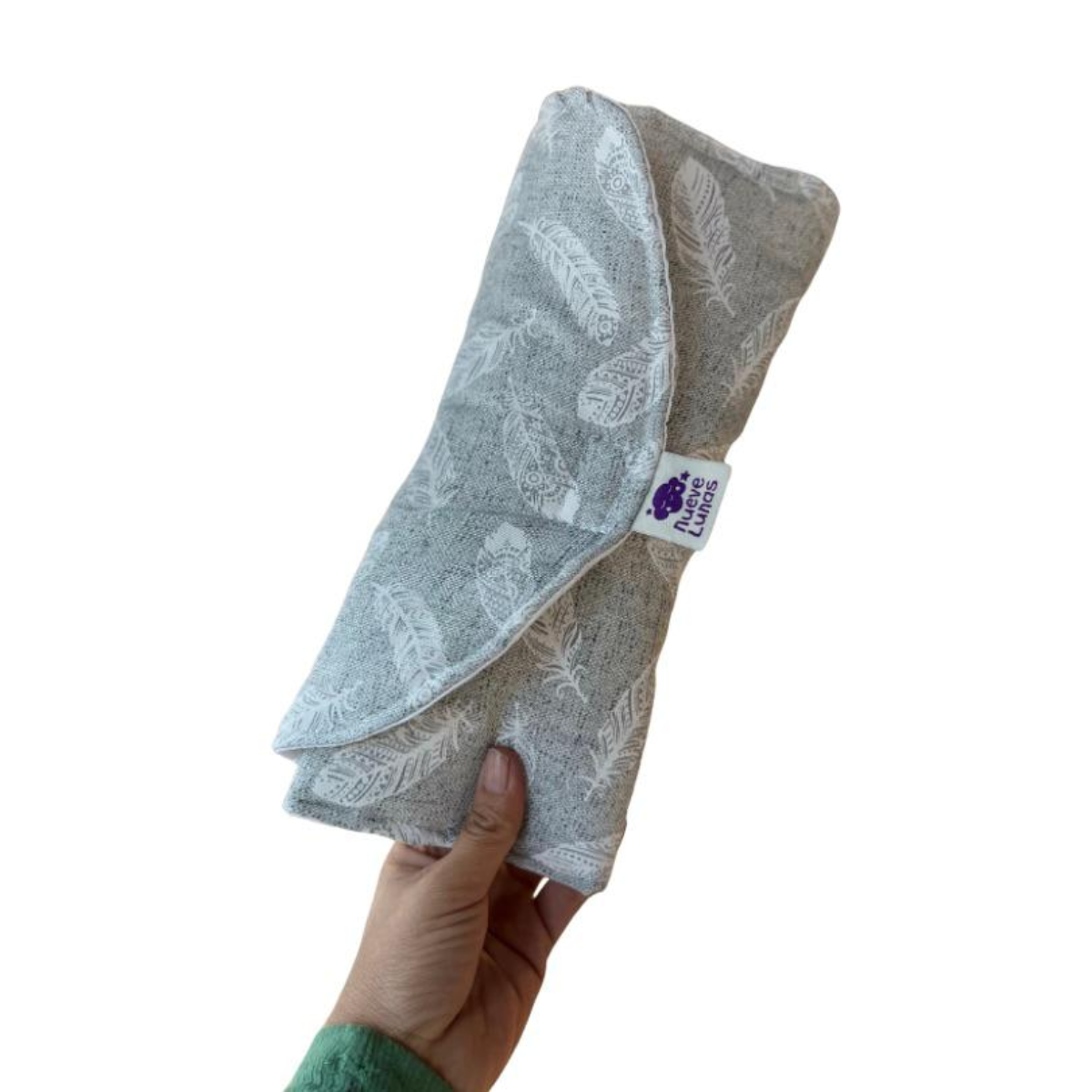 MUDADOR PORTATIL XL GRIS - NUEVE LUNAS