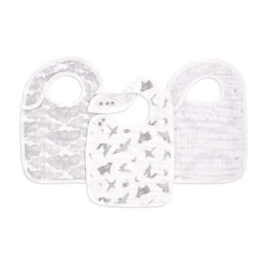 PACK DE 3 DE BABEROS ADEN ANAIS ORGANICO