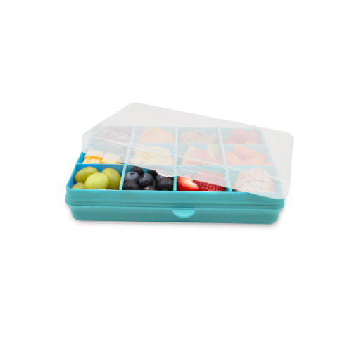 CAJA CONTENEDOR PARA SNACK VERDE - MELII