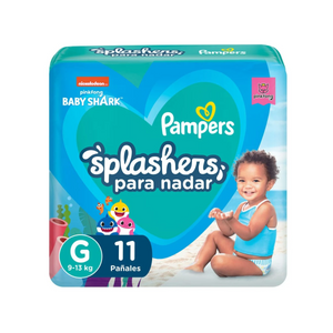 PAÑAL DE PISCINA LITTLE SPLASHERS TALLA L PAMPERS