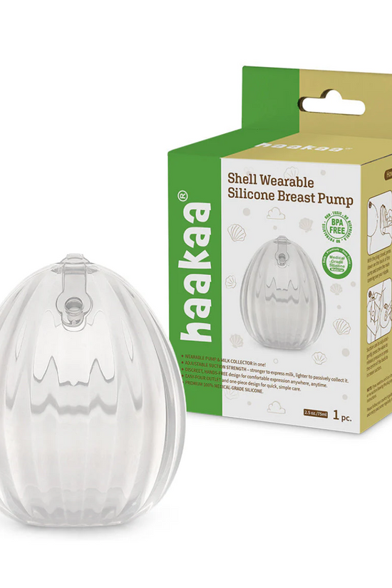 SHELL RECOLECTORA DE LECHE MANOS LIBRES DE  75 ml  HAAKAA